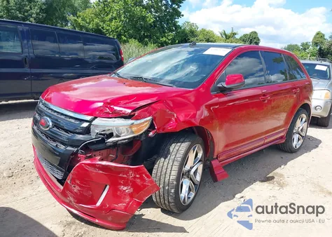 2011 Ford Edge Sport z USA, uszkodzony, nr VIN 2FMDK4AKXBBB36927